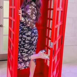 Floral Midi Dress